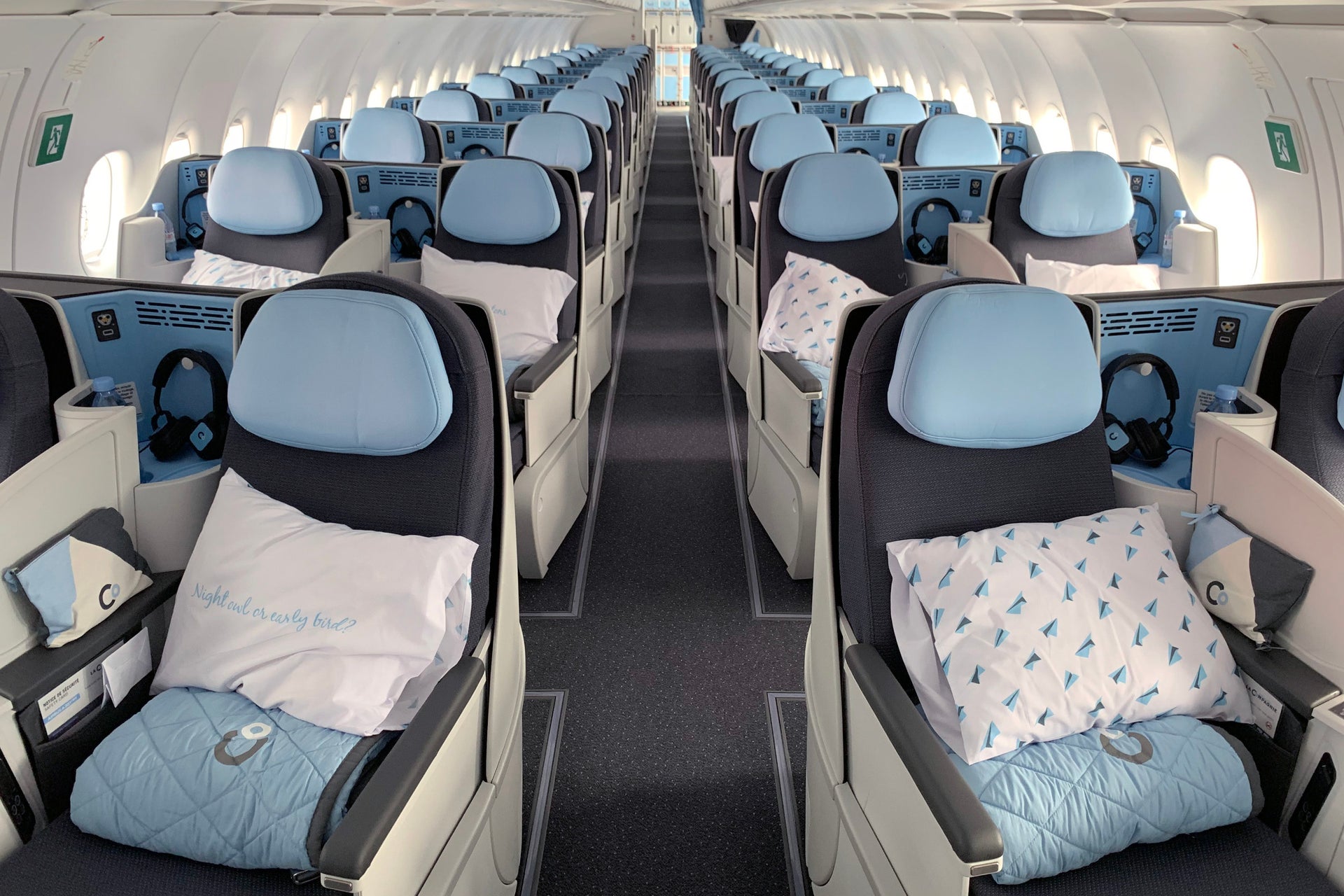 Business-Class Only: Take a Tour of La Compagnie's New Airbus A321LR ...