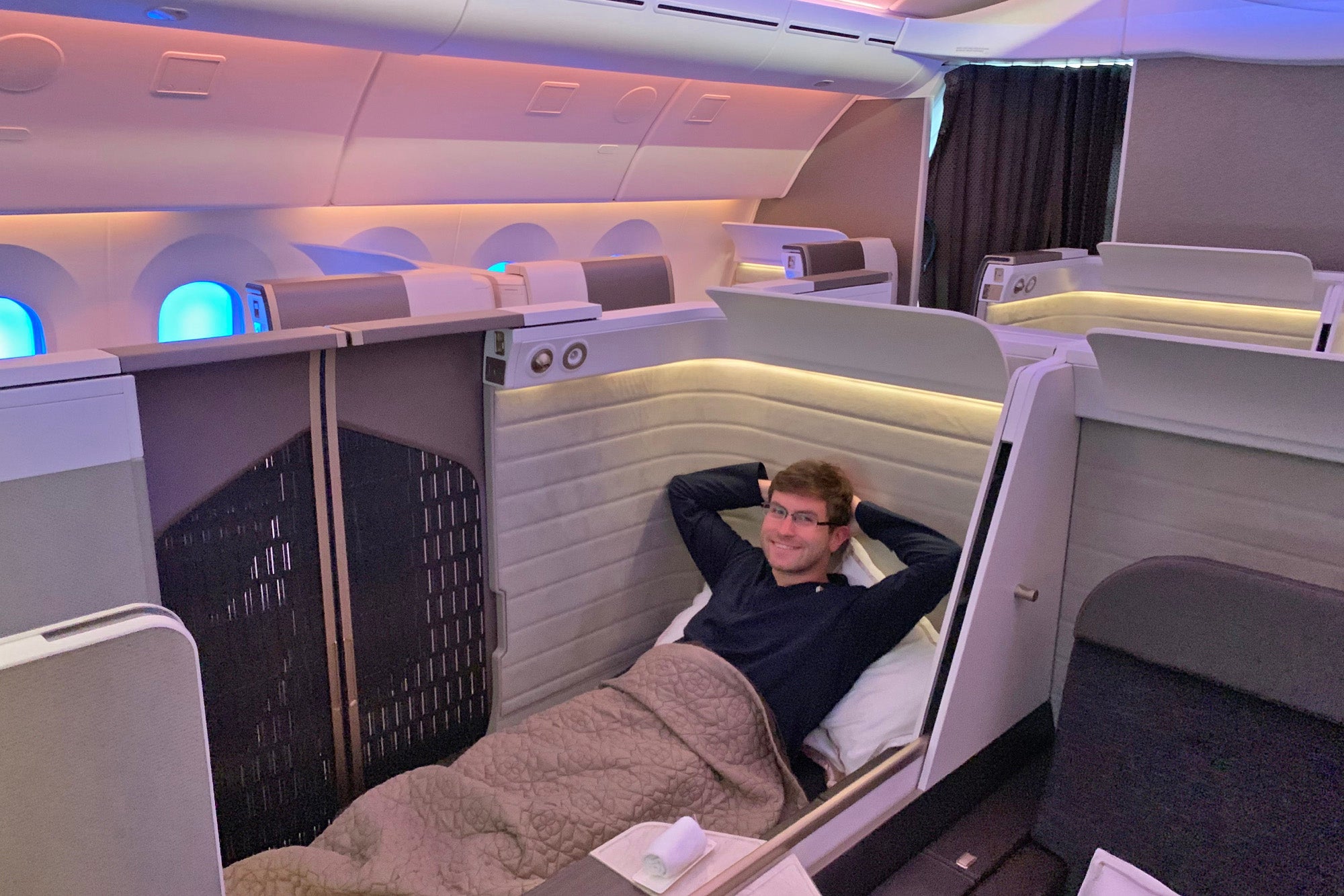 Oman Air 787-9 First Class Review ZH
