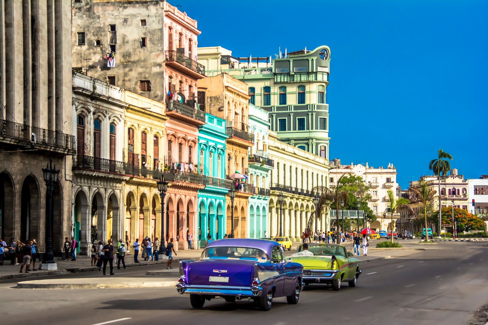 Downtown Havana city, Cuba.