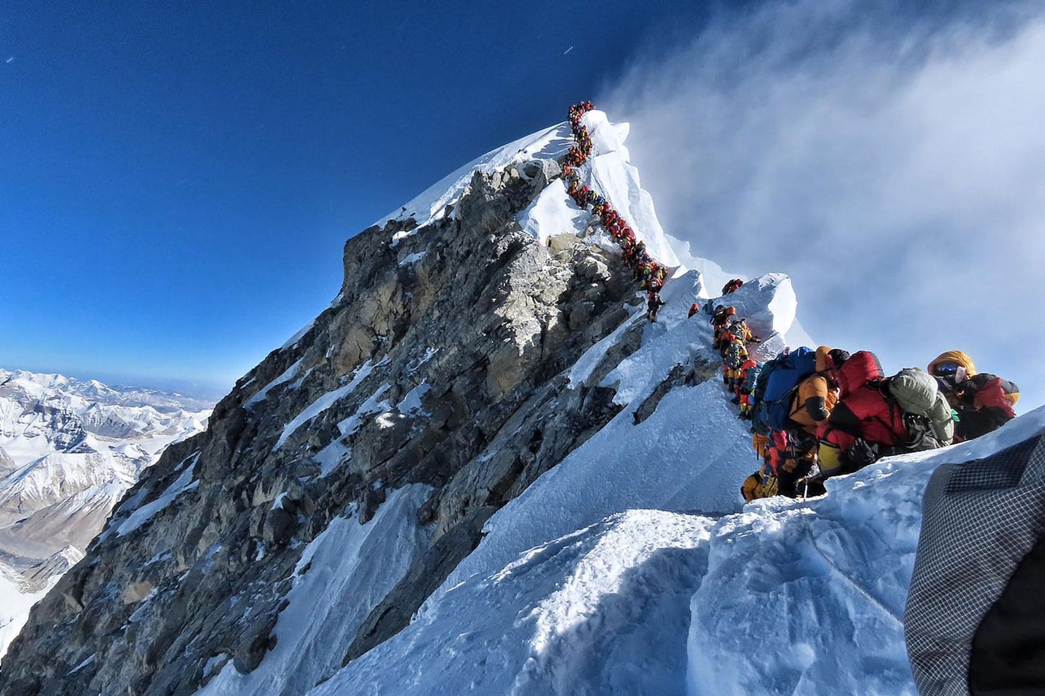 Mt Everest Overcrowded Line Nirmal Purja