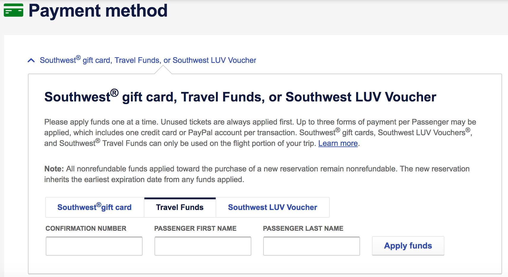 will southwest rebook on another airline