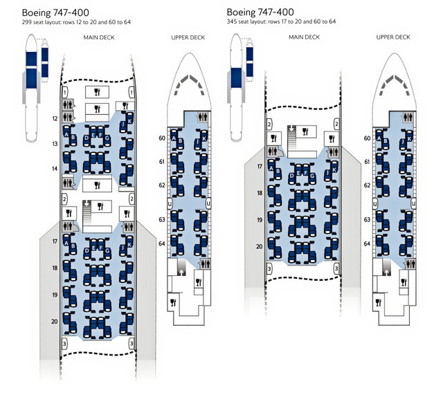 How to Read an Aircraft Seat Map - The Points Guy