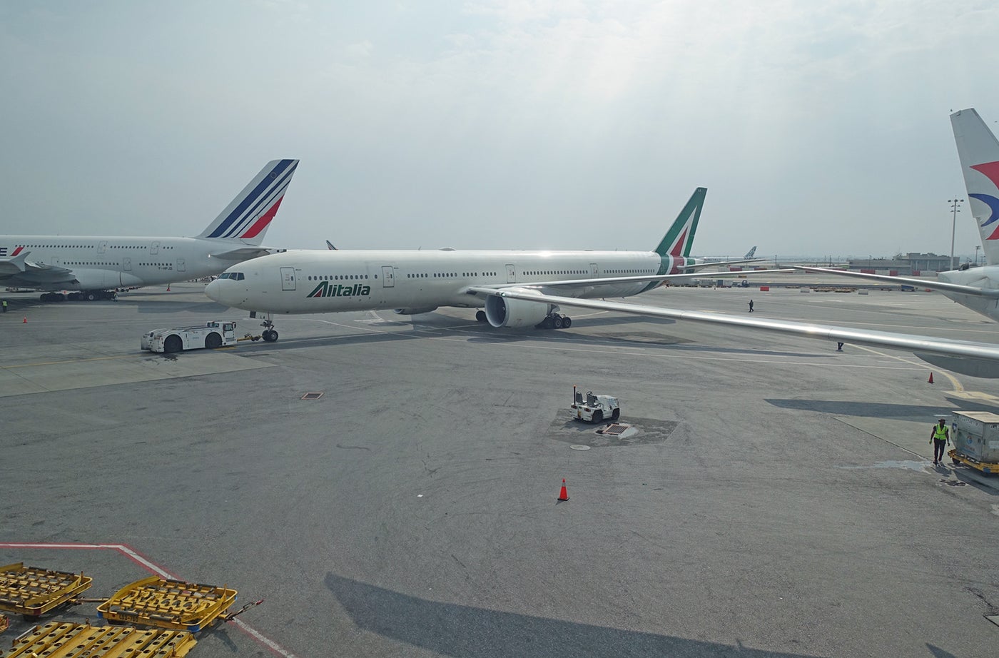 Review Premium Economy On Alitalias A330 Jfk To Rome