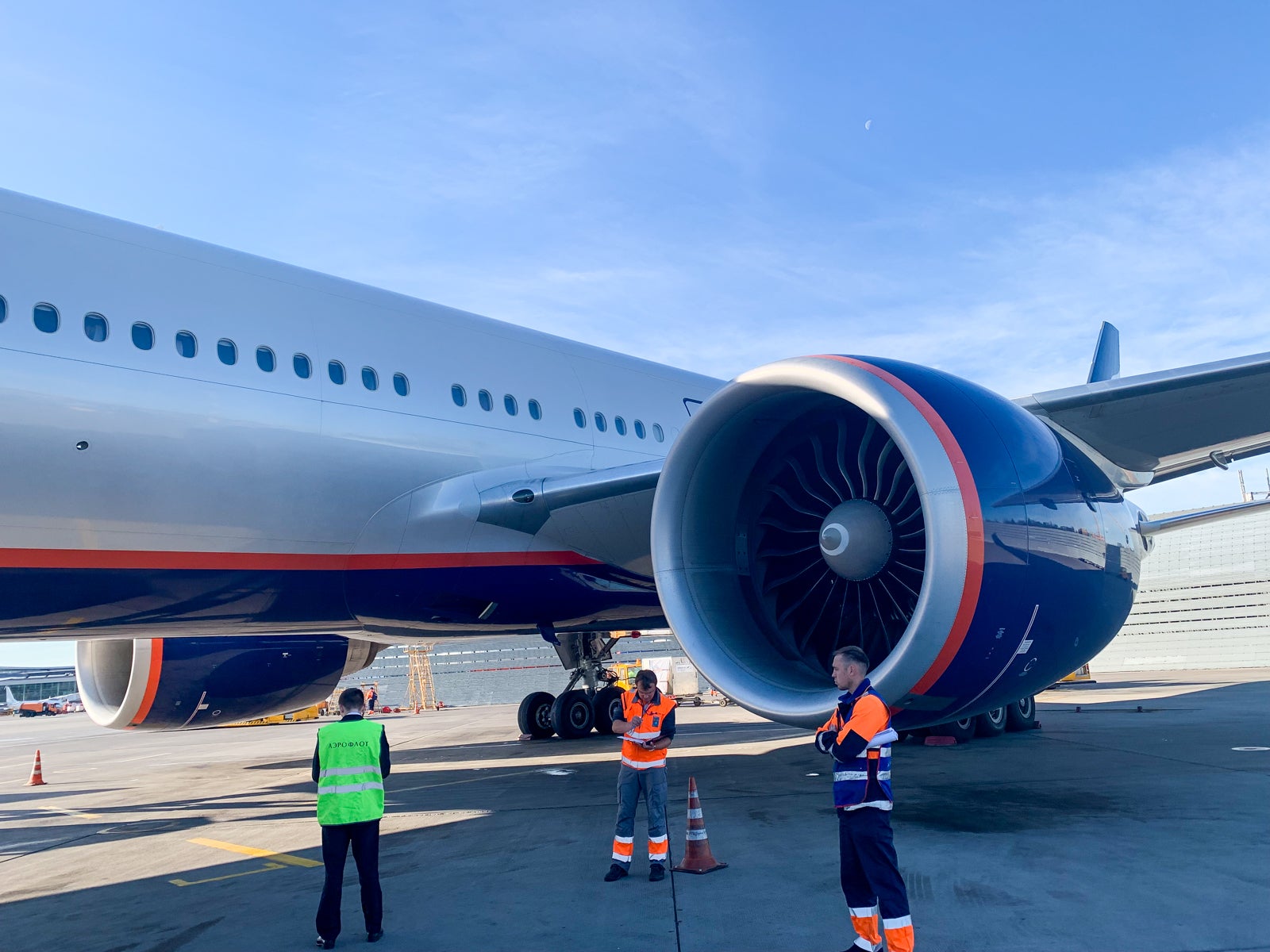 Aeroflot 777-300ER New York (JFK) to Moscow (SVO)