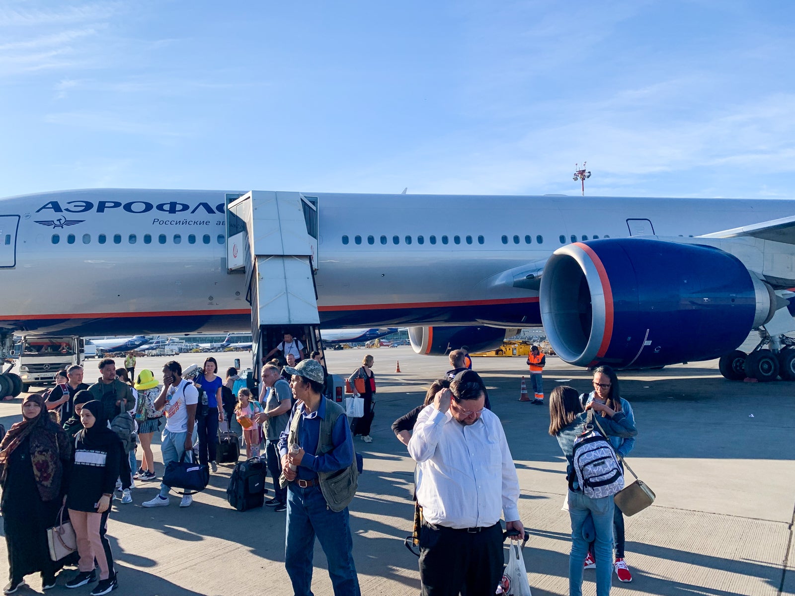 Aeroflot 777-300ER New York (JFK) to Moscow (SVO)