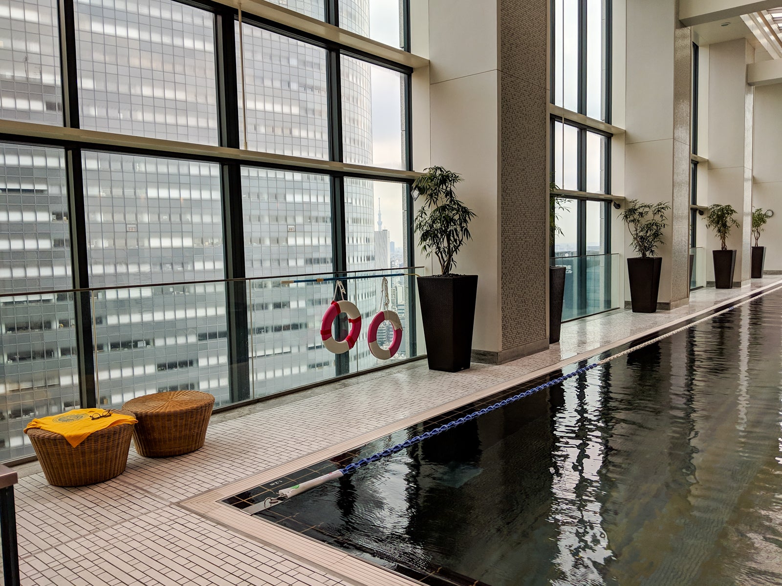 The Conrad Tokyo pool