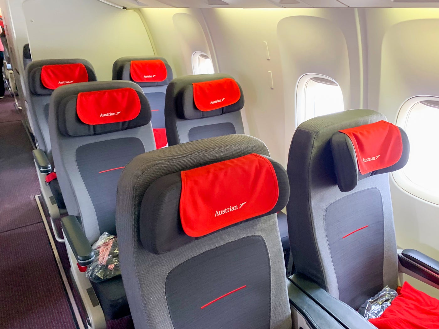 Review Austrian's Premium Economy on the 767, Vienna to DC