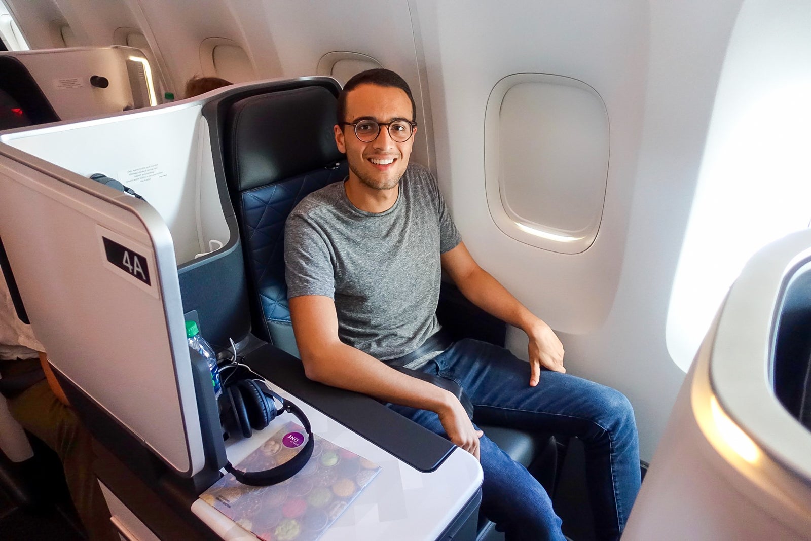 delta seat map business class