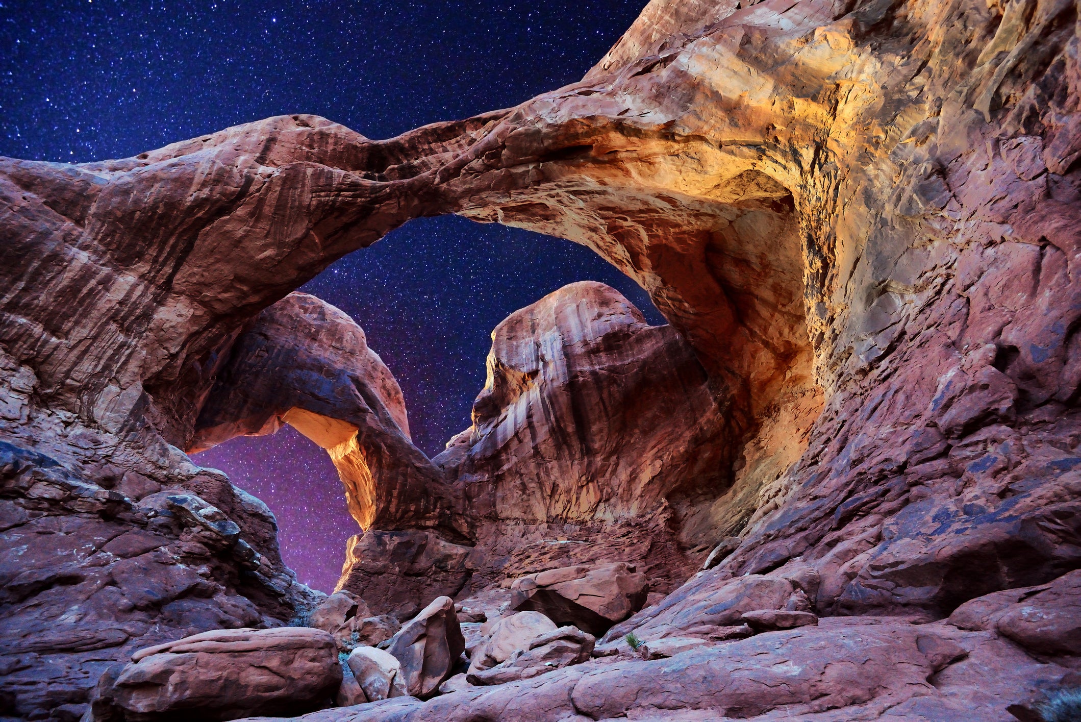Arches National Park Night Sky