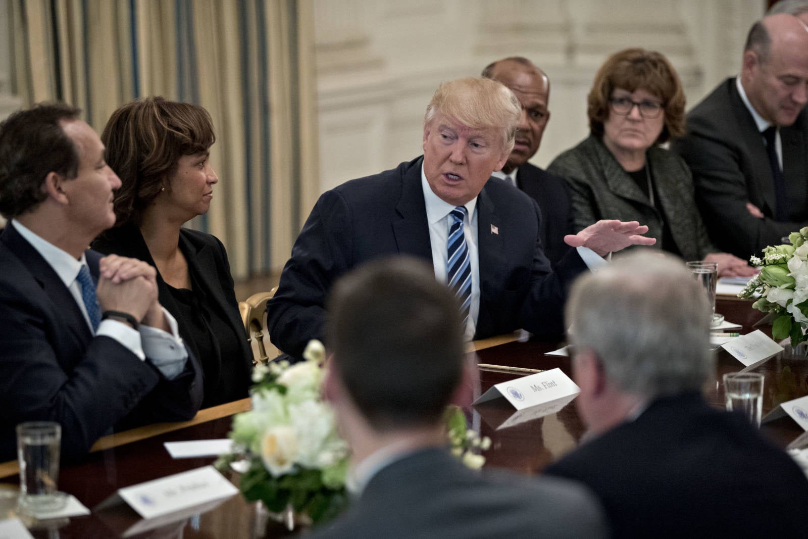 President Trump Meets With Airline CEOs At The White House