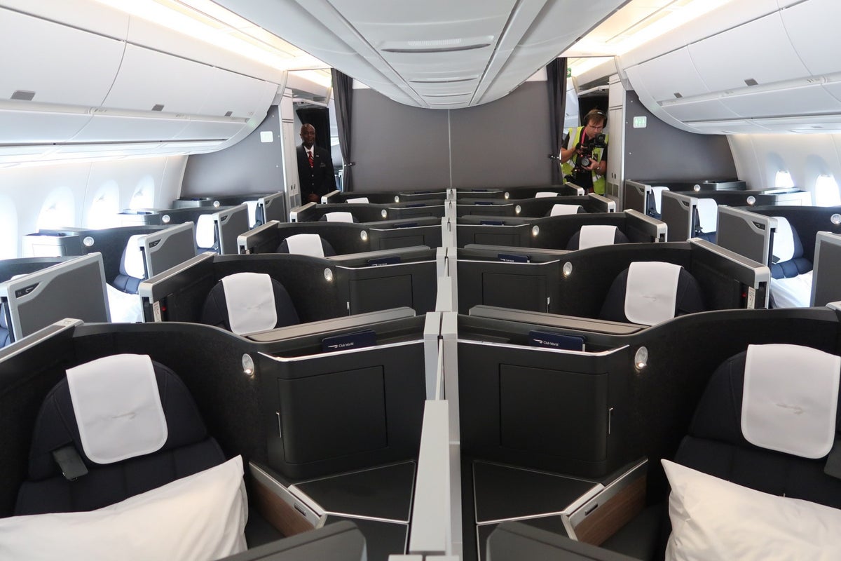 An Inside Look at British Airways' Brand-New A350 - The Points Guy