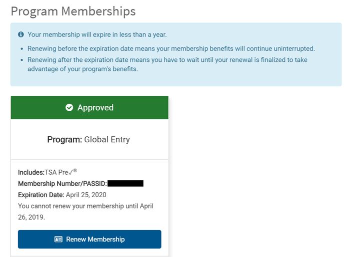 Tips for When And How to Renew Your Global Entry Membership