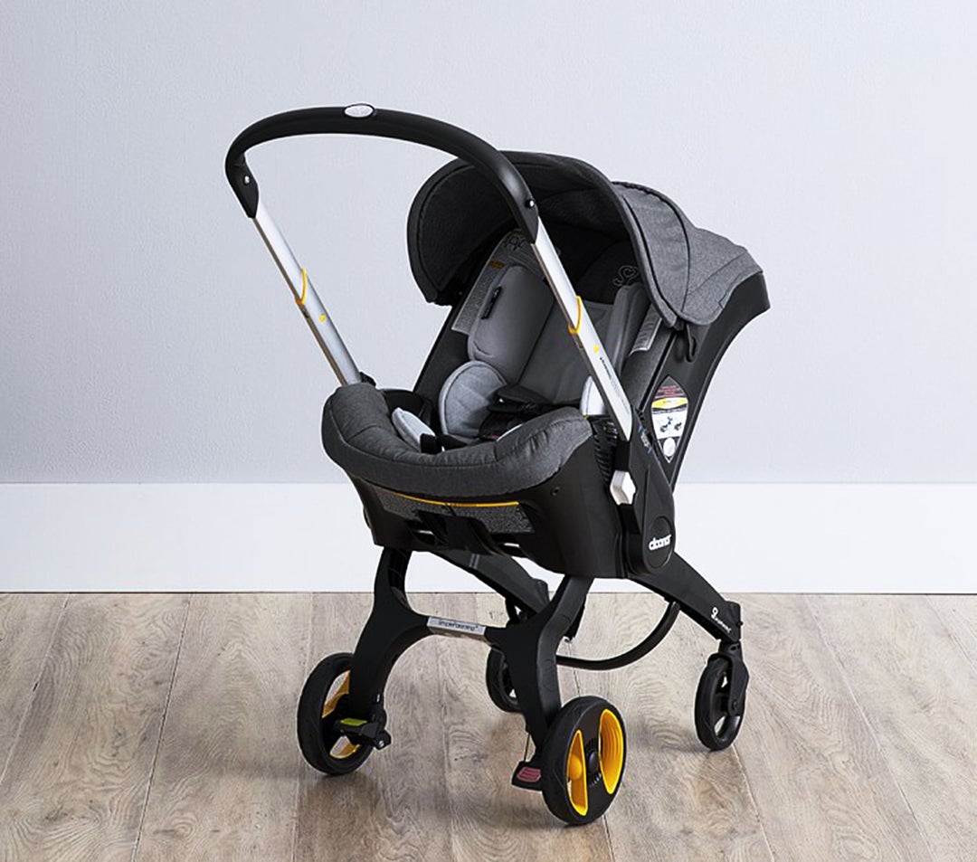 Meet the Doona a car seat that converts to a stroller in seconds