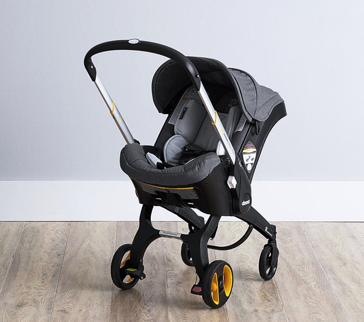 Meet the Doona a car seat that converts to a stroller in seconds