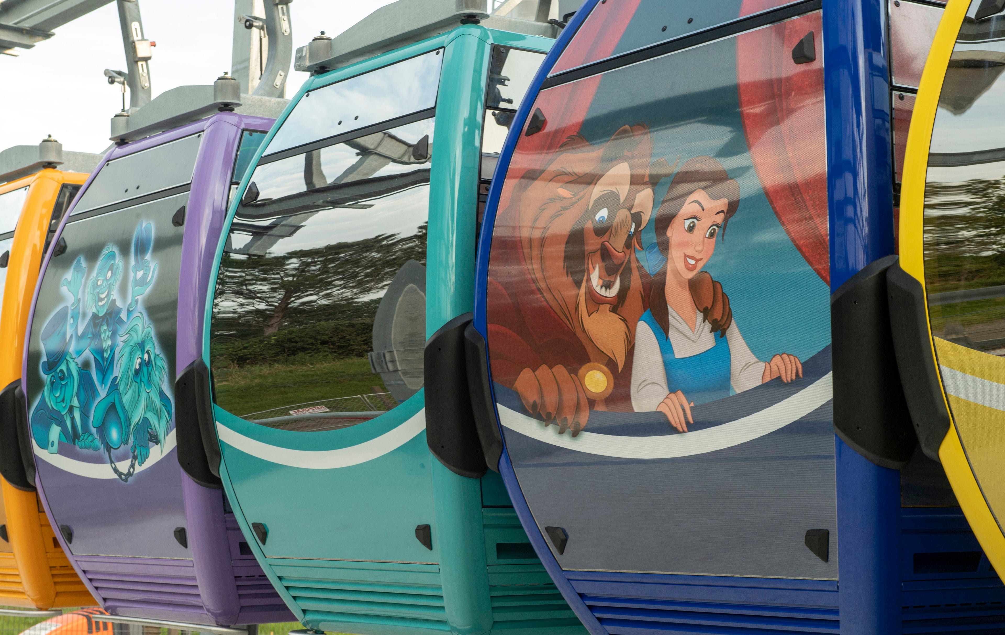 Walt Disney World Resort Unwraps 64 Disney Skyliner Gondolas