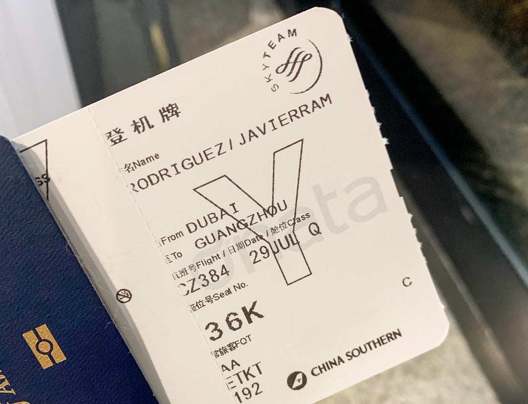 Review: China Southern 777 economy from Dubai to Guangzhou - The Points Guy