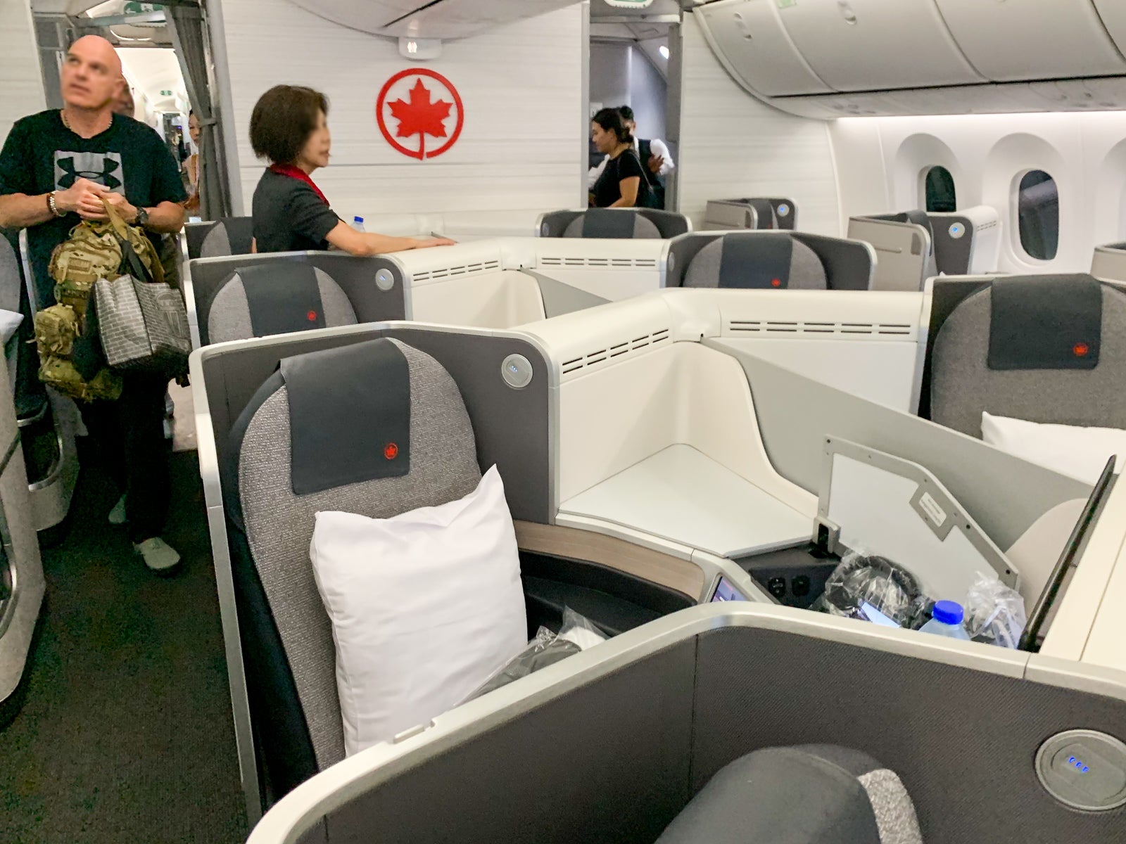 air canada business class review 777