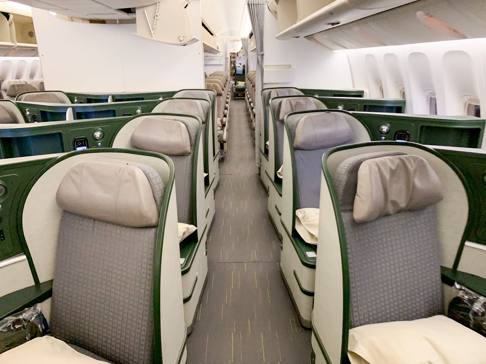 EVA air 777 business class