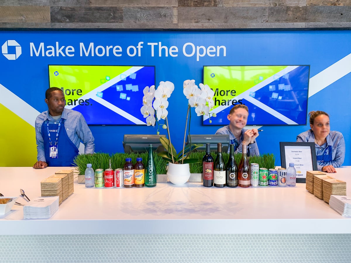 Review of the Chase Lounge at the US Open The Points Guy