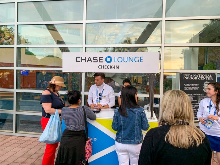 Review of the Chase Lounge at the US Open