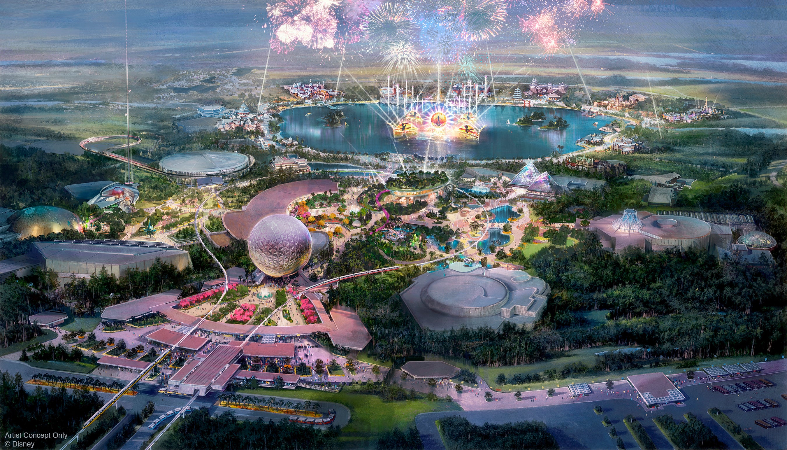 Transformation of Epcot