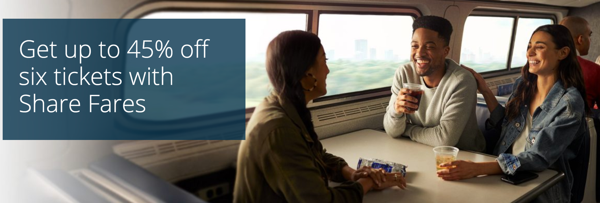 Amtrak Tweaks 'Share Fares' Deal, Offers New Discount For Up to Six
