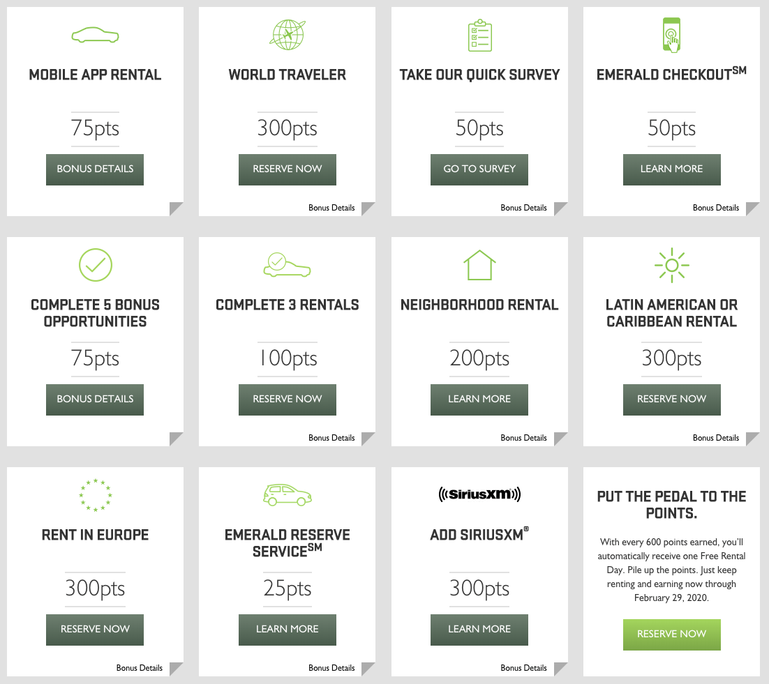 Register for National Car Rental's Lucrative One Two Free Promo The Points Guy