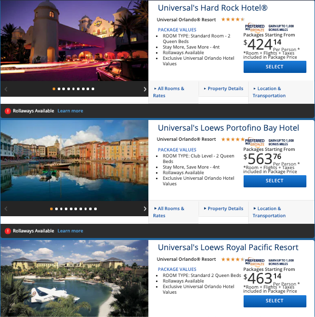 Act Now: Use SkyMiles to Book Disney and Universal Trips at Good Rates ...