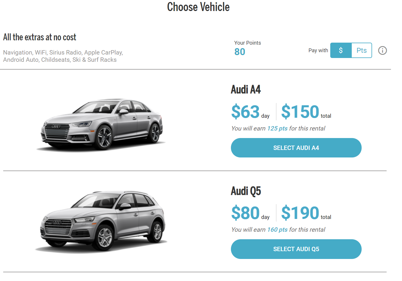 Silvercar Launches Loyalty Program Earn and Use Premium Rewards Points