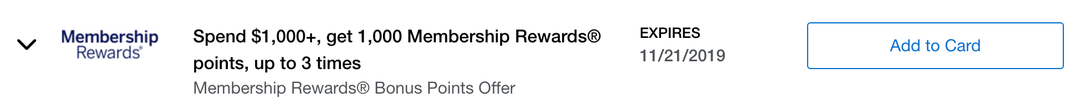 Targeted: Get up to 1x Extra Points for All Spending on Amex Cards ...