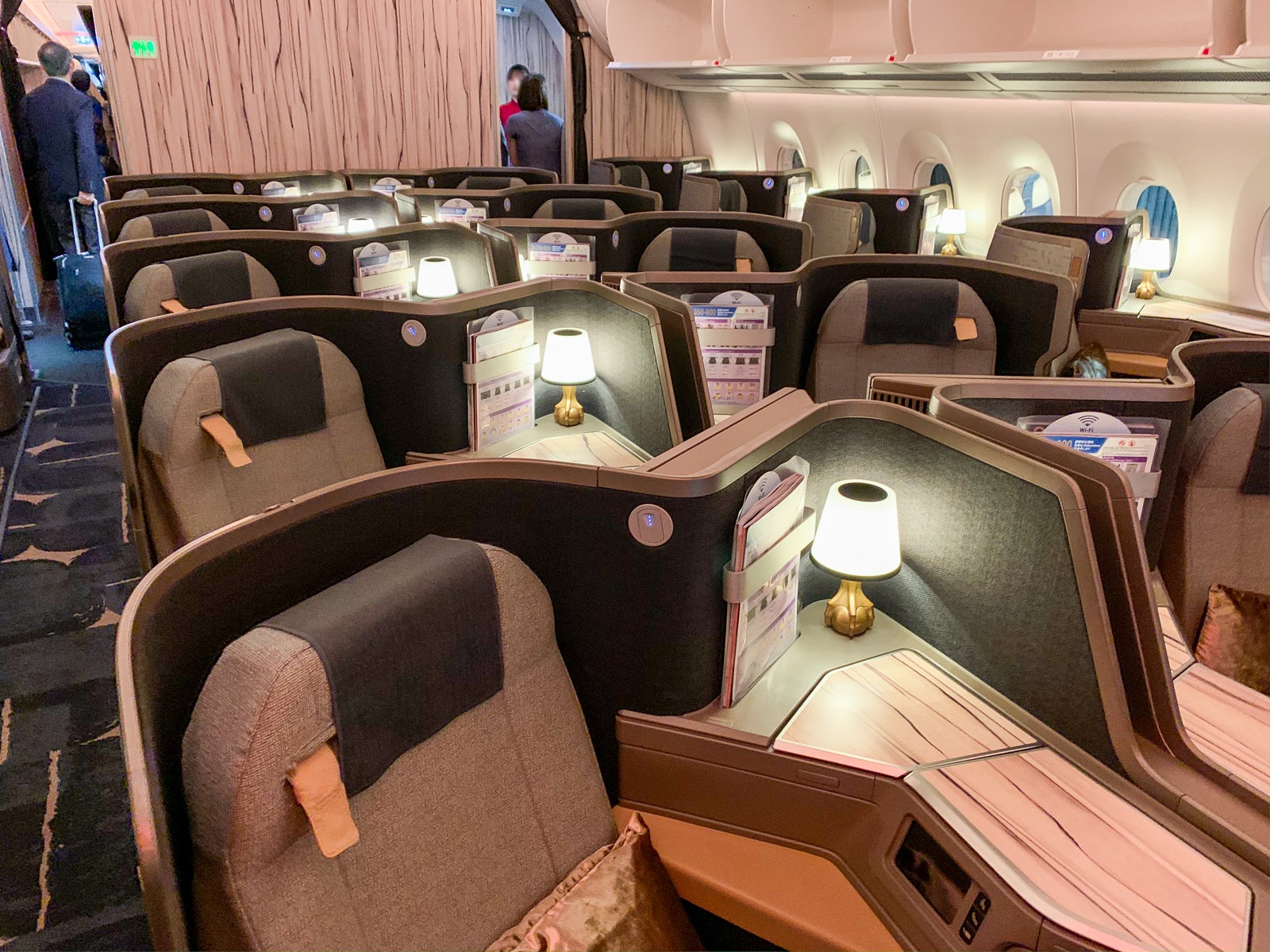 China Airlines Business Class A350-900 YVR-TPE
