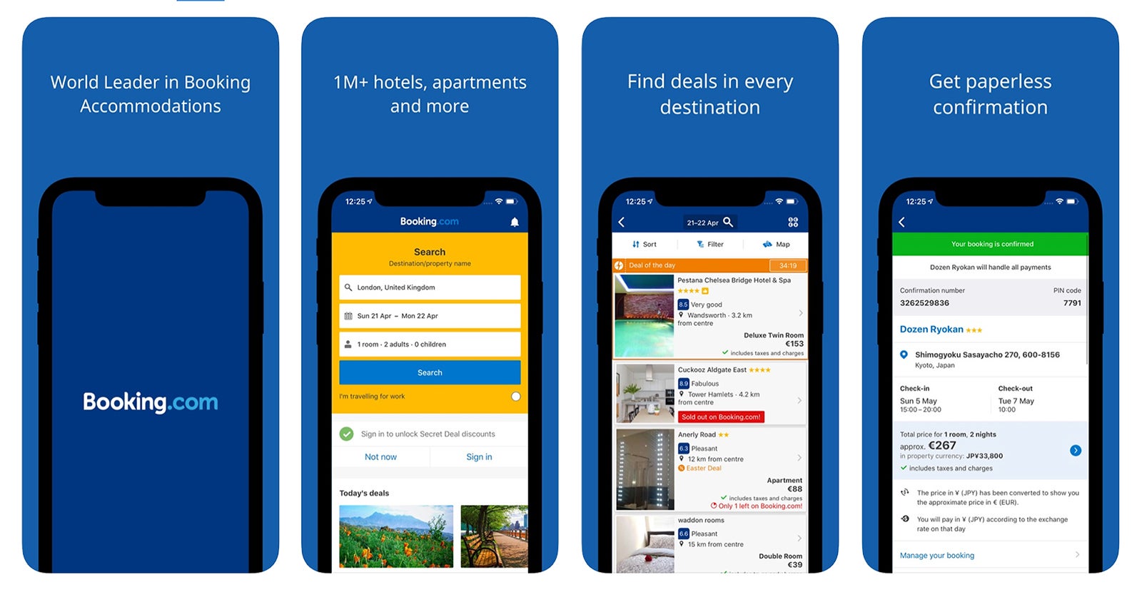 travel app with hotel booking