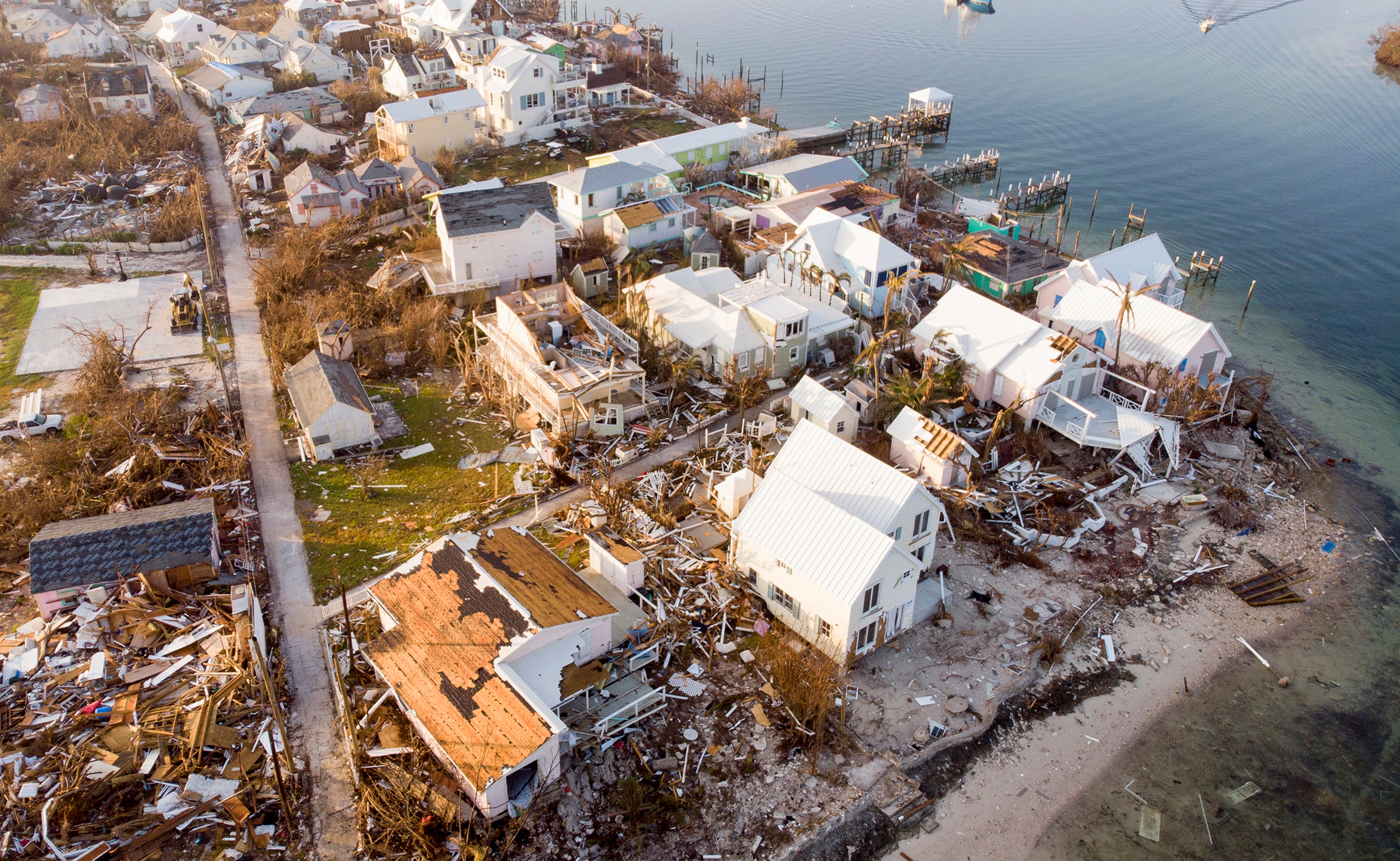 Hurricane Dorian Slams Into The Bahamas As Category 5 Storm
