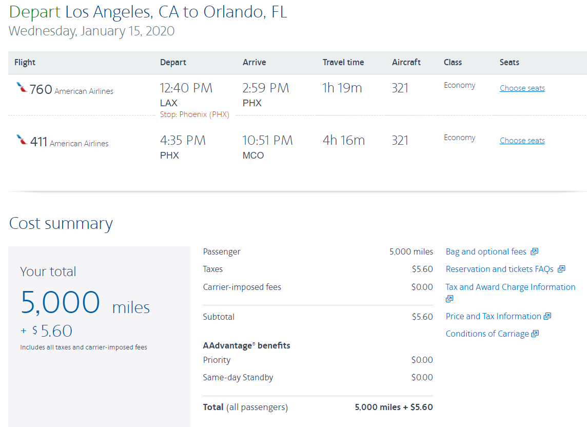 Deal alert: Domestic award flights from 5,000 miles each way - The ...