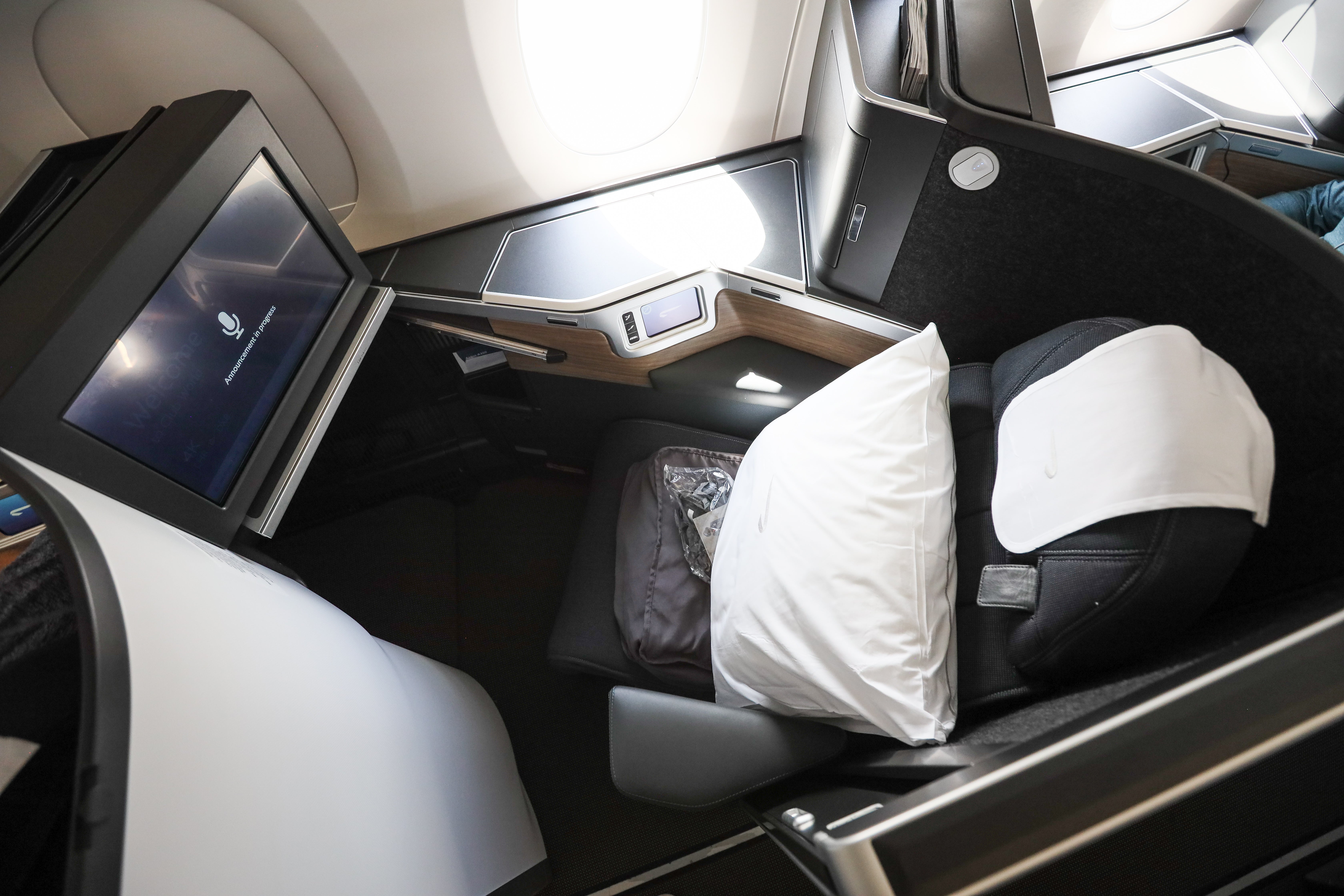 Review The Club Suite on British Airways' new A350 The Points Guy