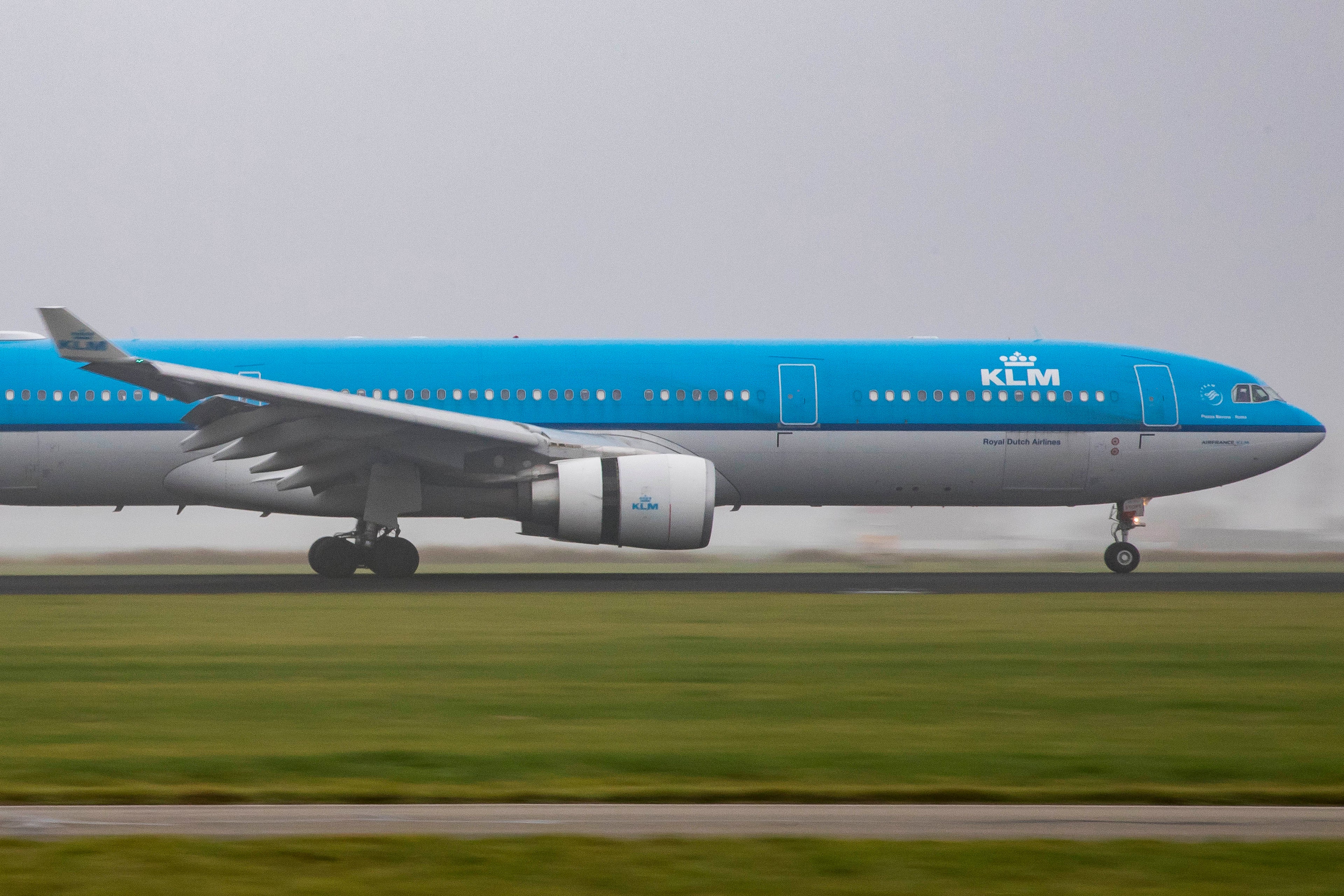 KLM Royal Dutch Airlines Airbus A330-300 with registration