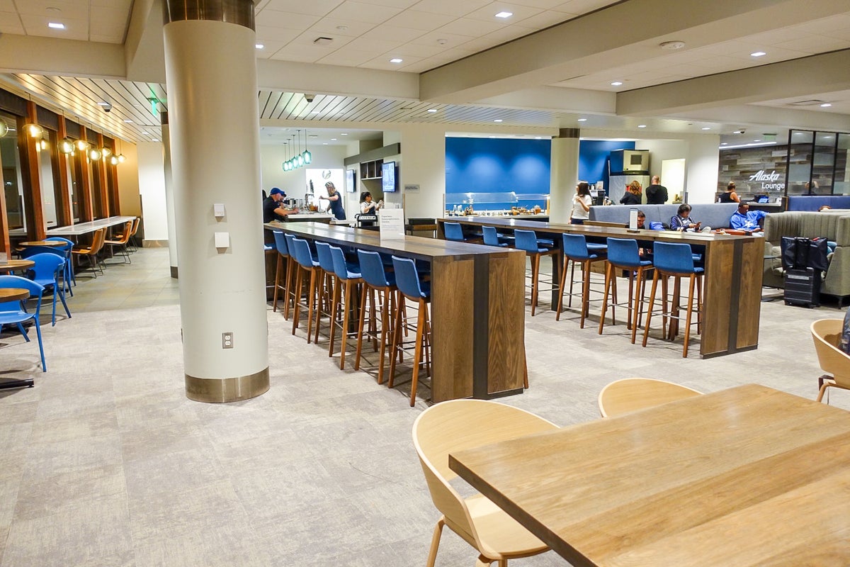 Alaska Airlines lounge guide How to get access and more The Points Guy
