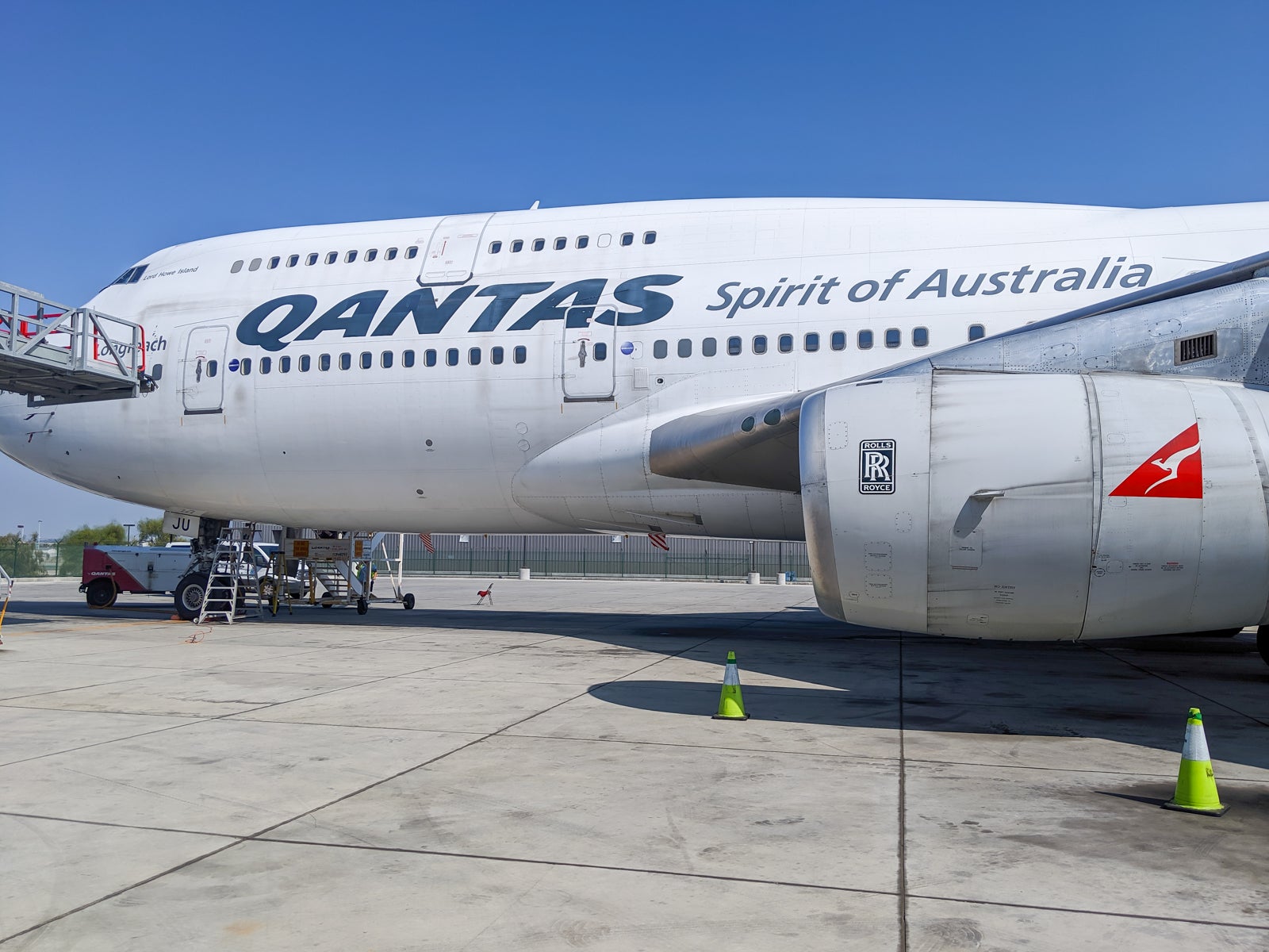 Qantas LAX A380 Hanger