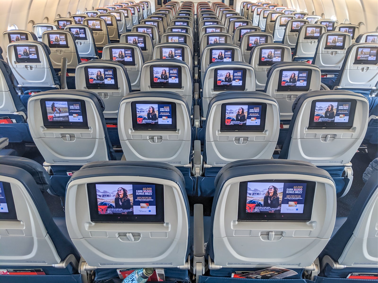 Delta A330 JFK-LAX