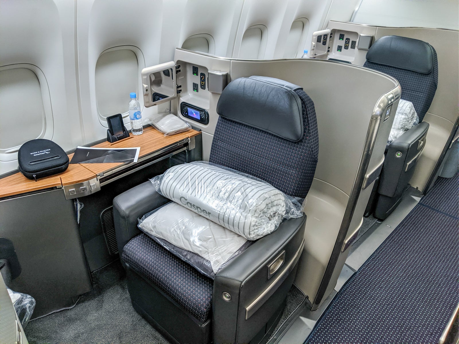 Inside American Airlines First Class