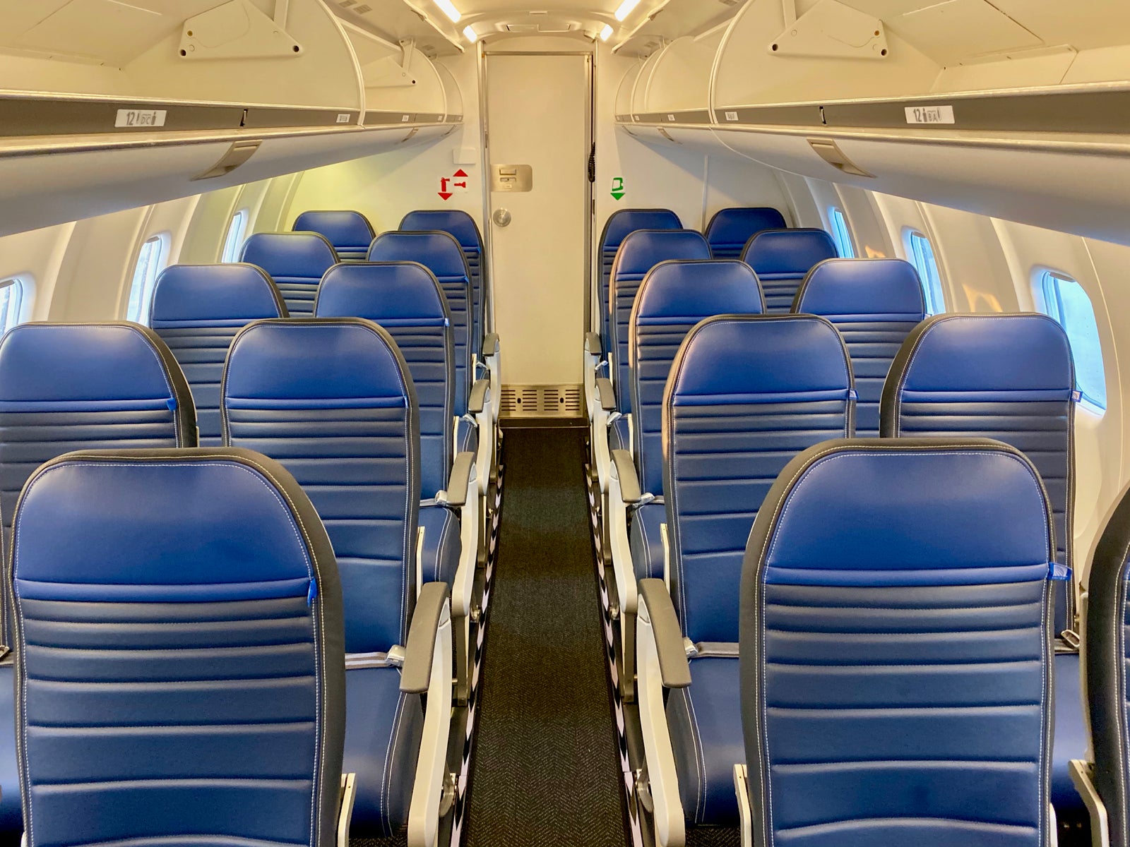 First impressions of United's brandnew CRJ550 regional jet The
