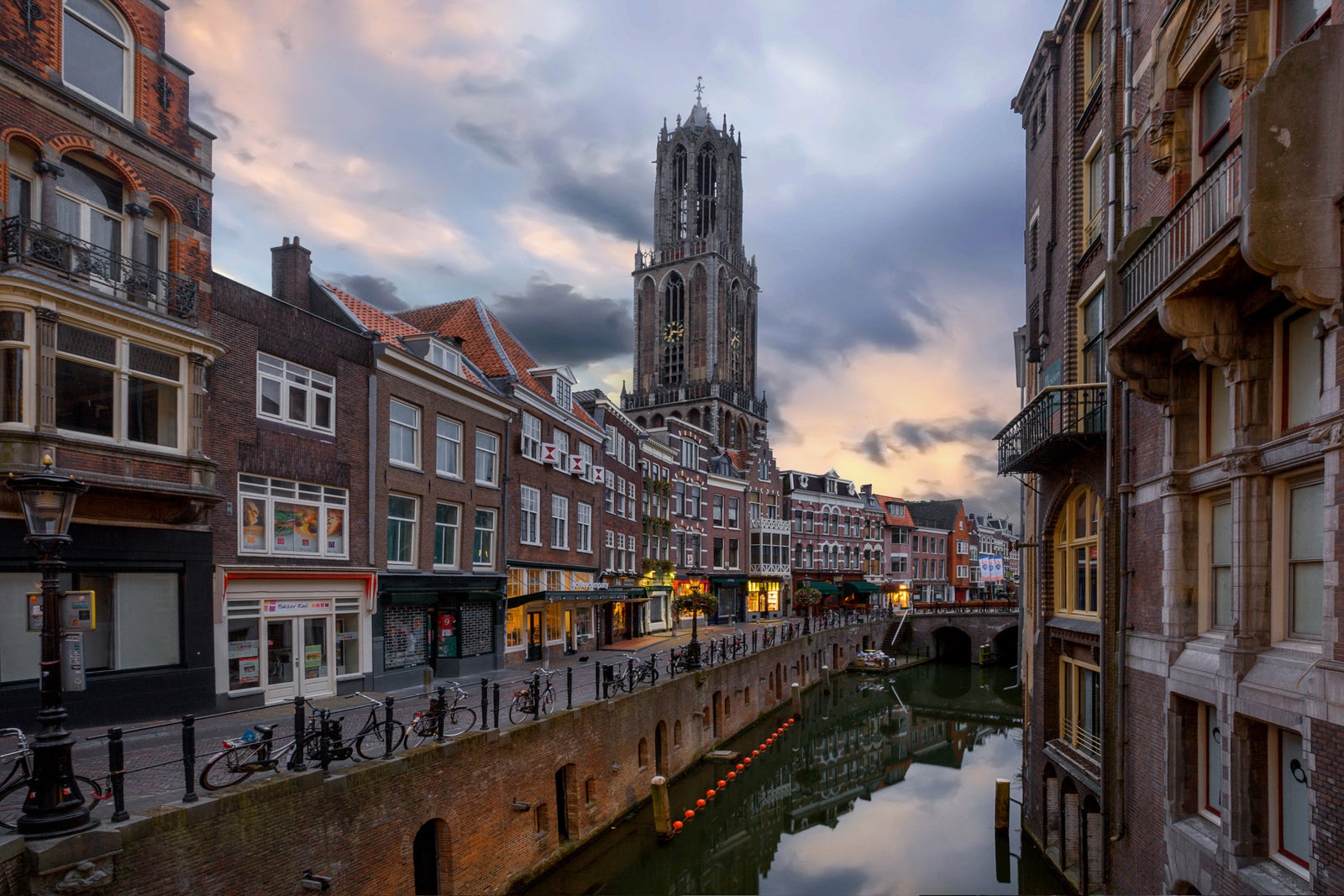 The Dom Tower of Utrecht.