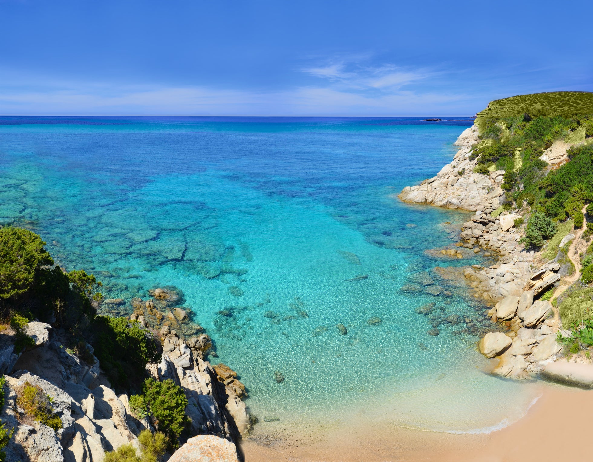 Ramatuelle near St-Tropez, Cote d'Azur, Southern France