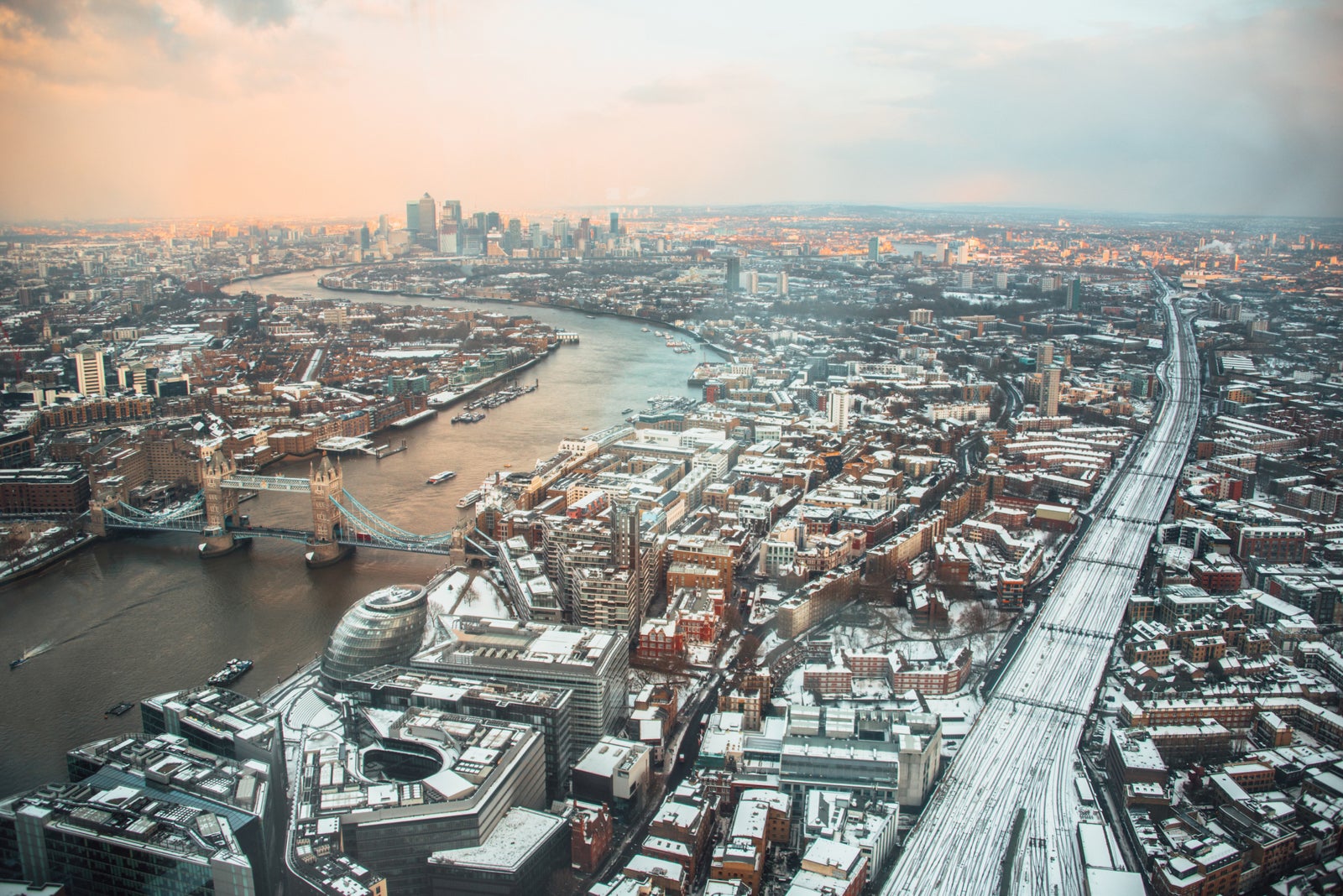 London from above