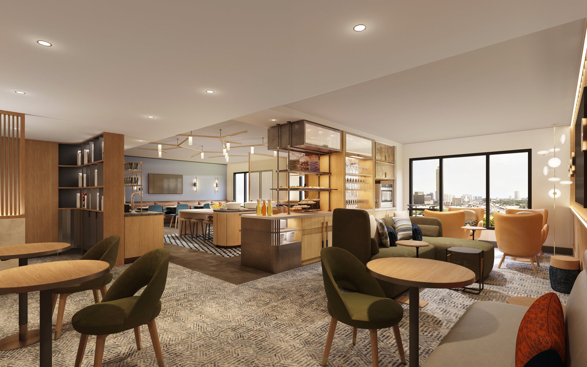 Out with the old Allnew club lounge concept coming to Sheraton The