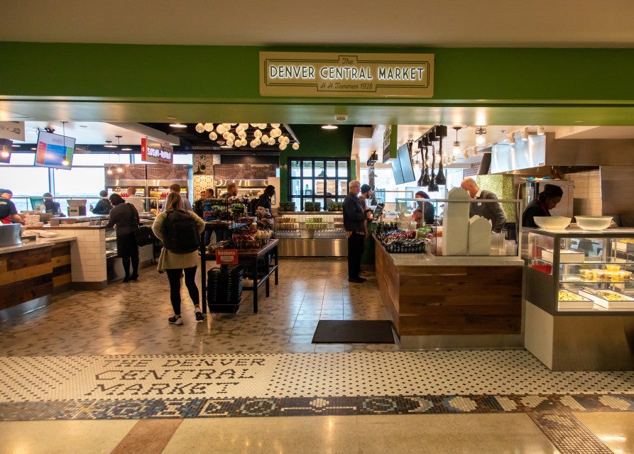 Denver Airport 101 Where To Eat And Drink At DEN   Denver Central Market Dia 