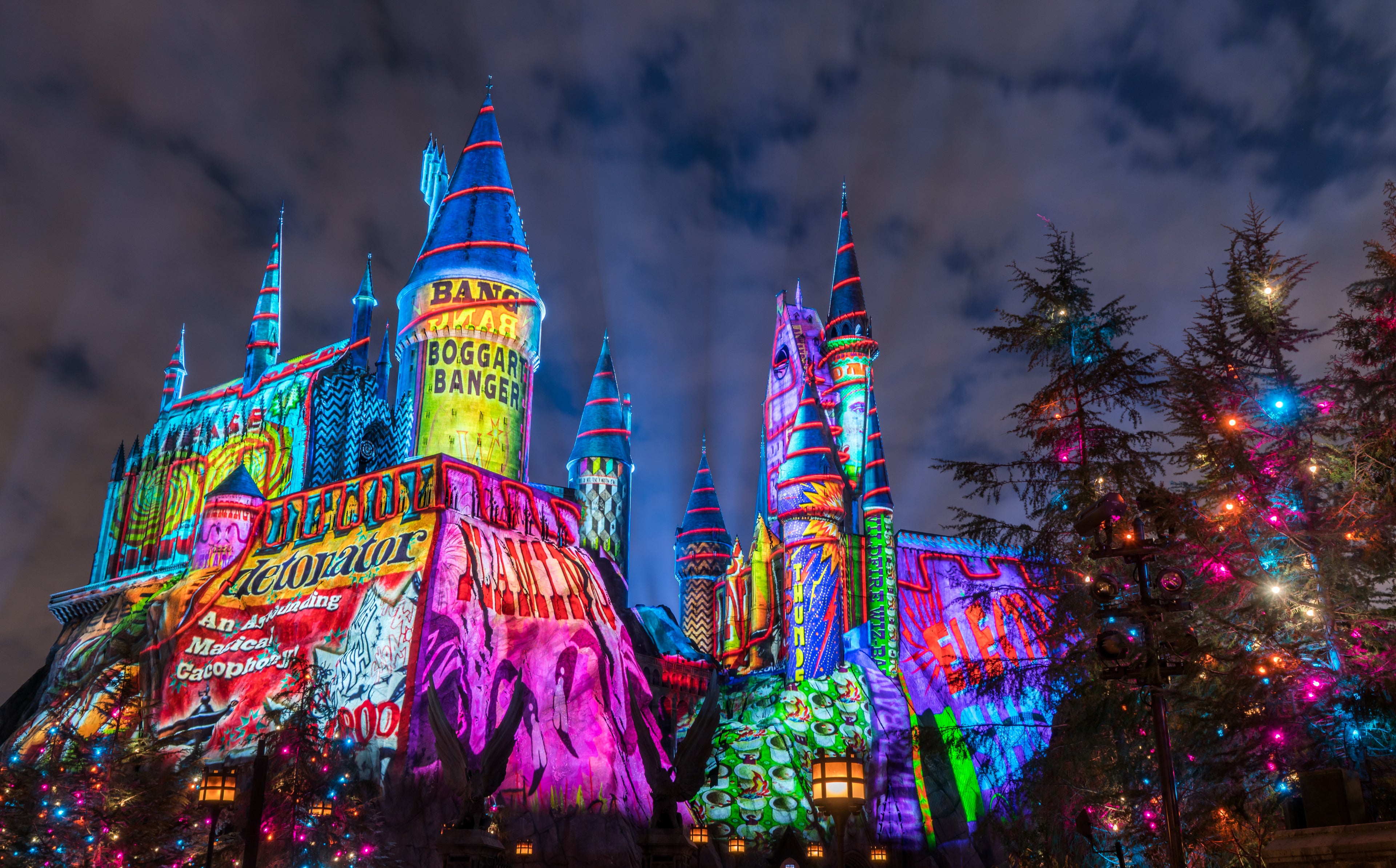 Hogwarts Castle at Christmas