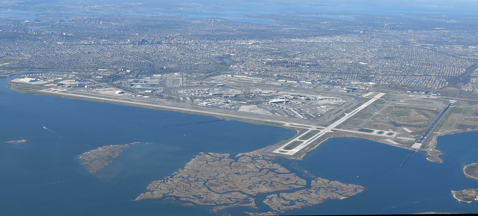 JFK overview from the air