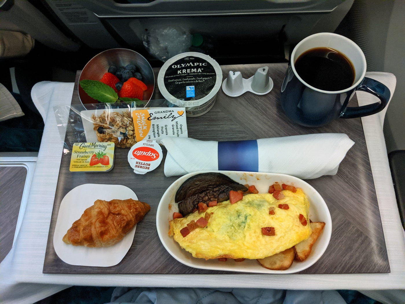 Review WestJet Premium Economy on the 787