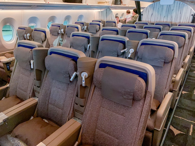 Review China Airlines premium economy on the Airbus A350 The Points Guy